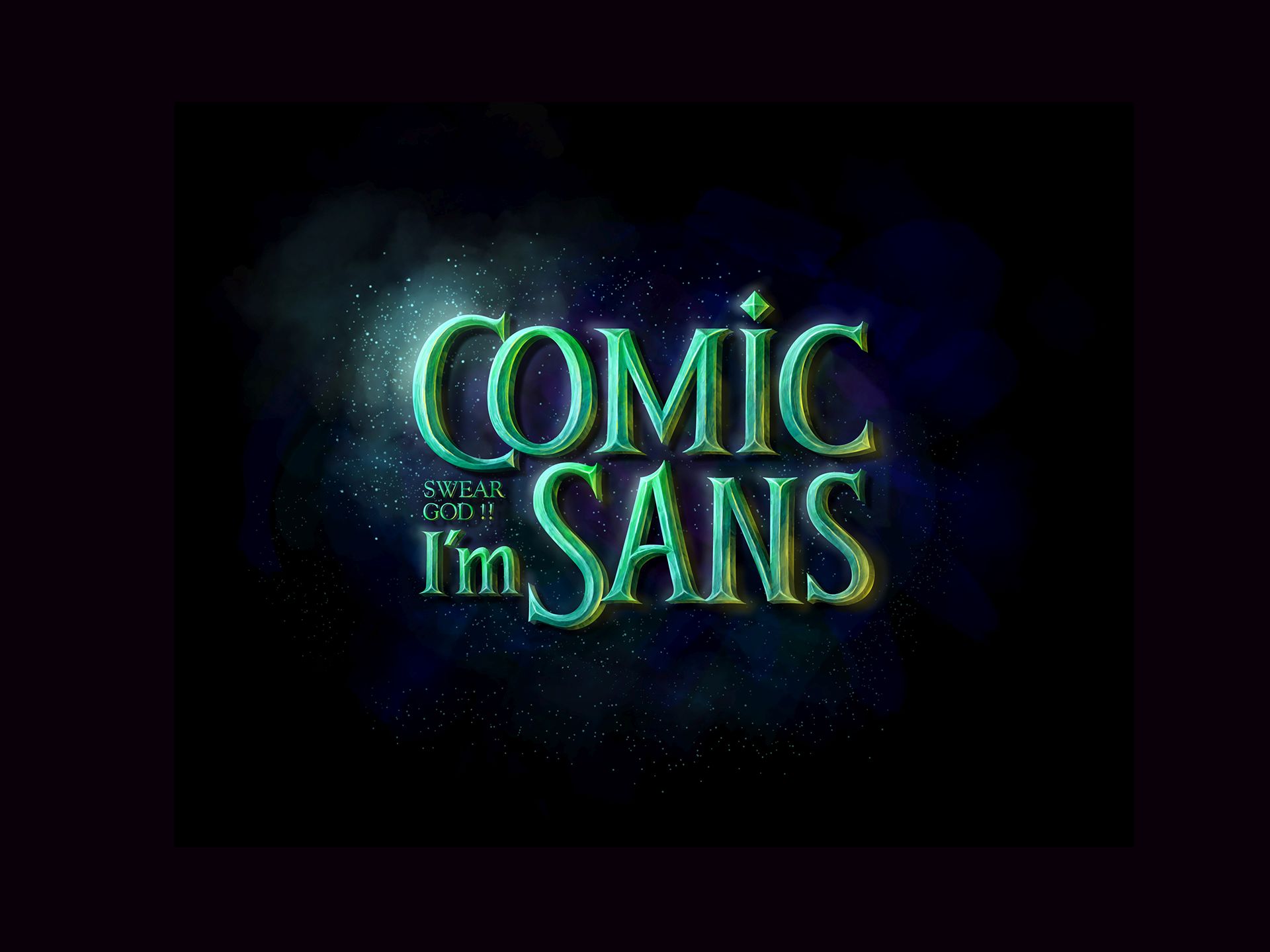 typography design by biksence