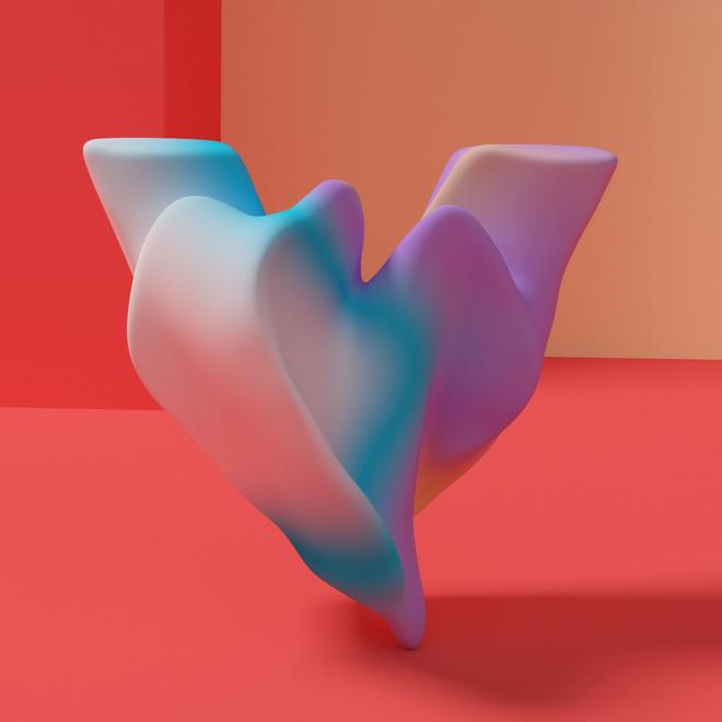 3d typography design