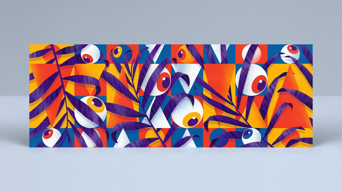 9 graphic design patterns by giga kobidze