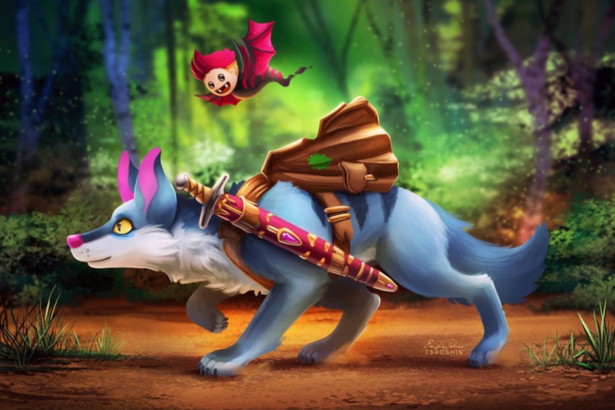 10 feral wereric artwork by tsaoshin