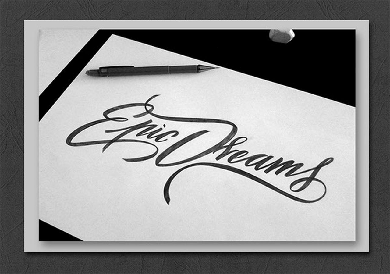 11 calligraphy typography designs by mateusz witczak