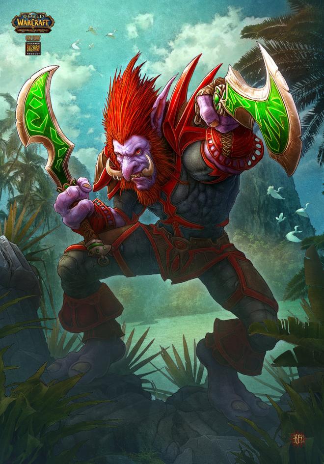 troll rogue digital art