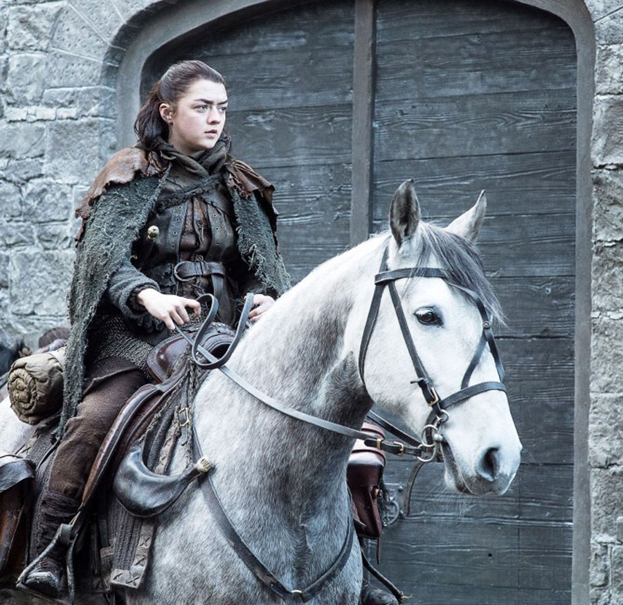 arya stark game thrones animation