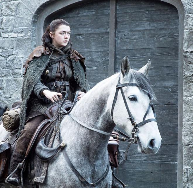 arya stark game of thrones animation