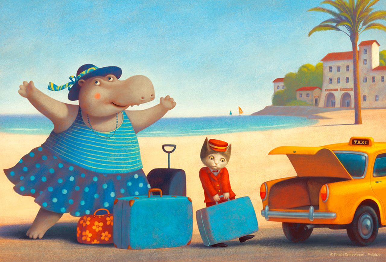 13 illustrations by paolo domeniconi