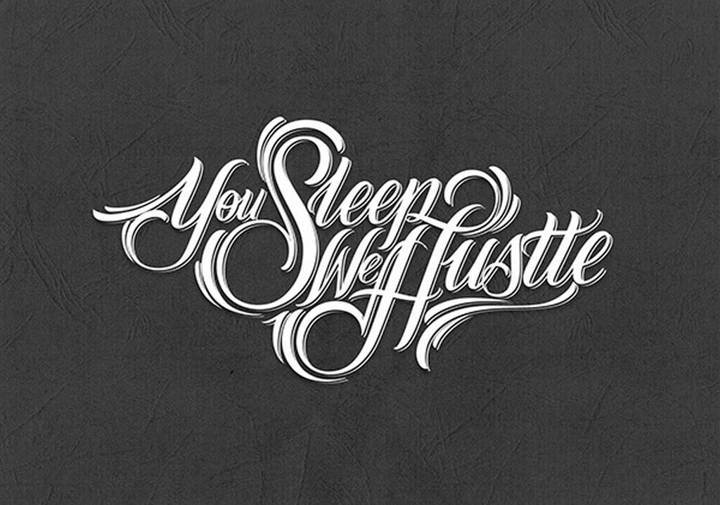 2 calligraphy typography designs by mateusz witczak