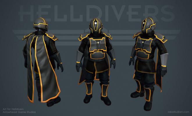 helldivers 3d model