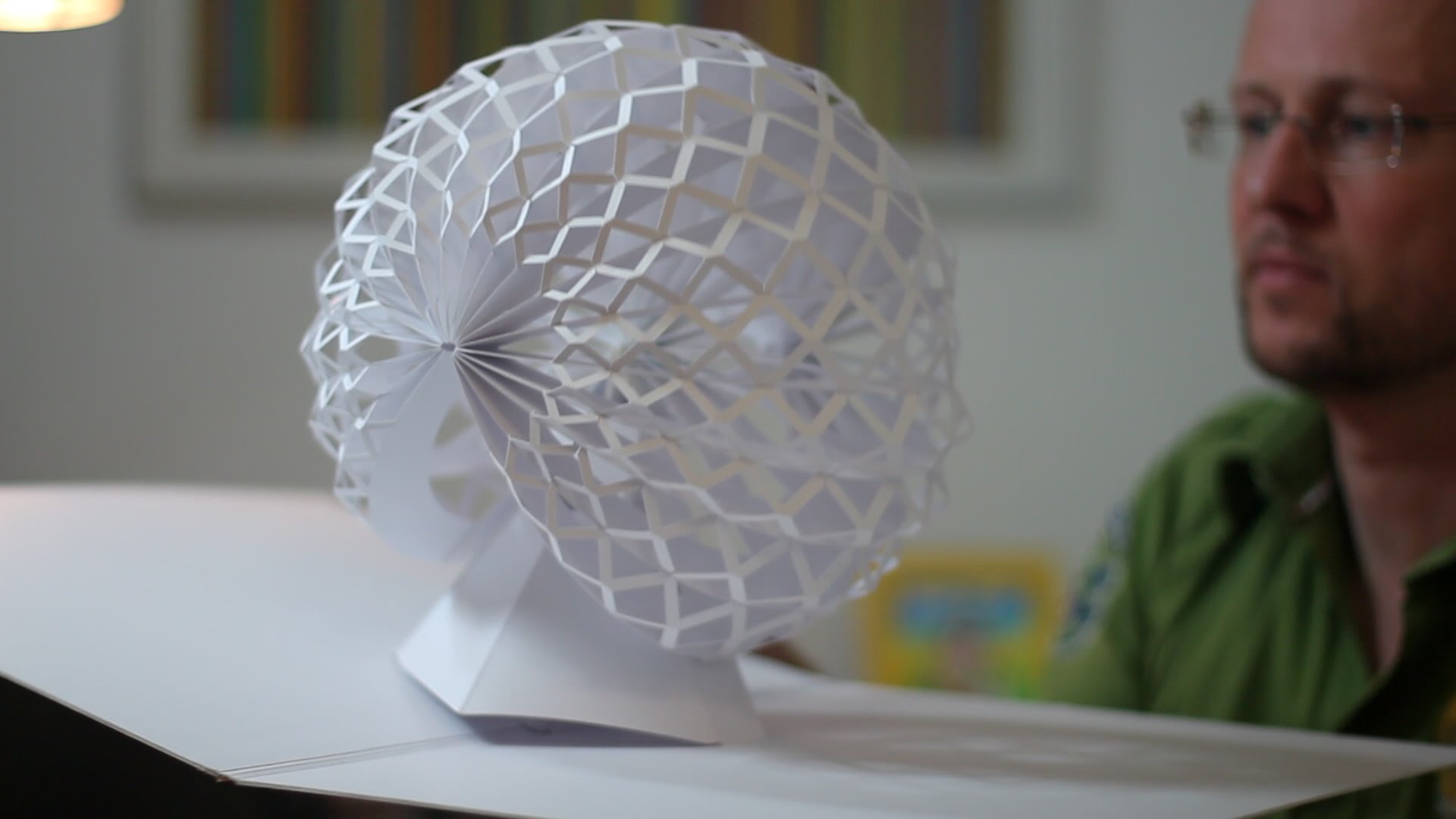 2 paper pop up card sculptures by peter dahmen