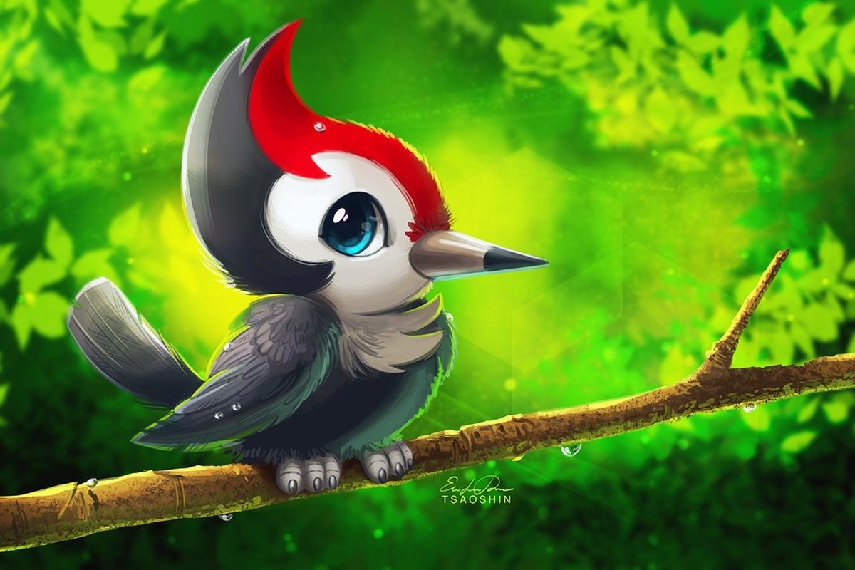 2 pikipek artwork by tsaoshin