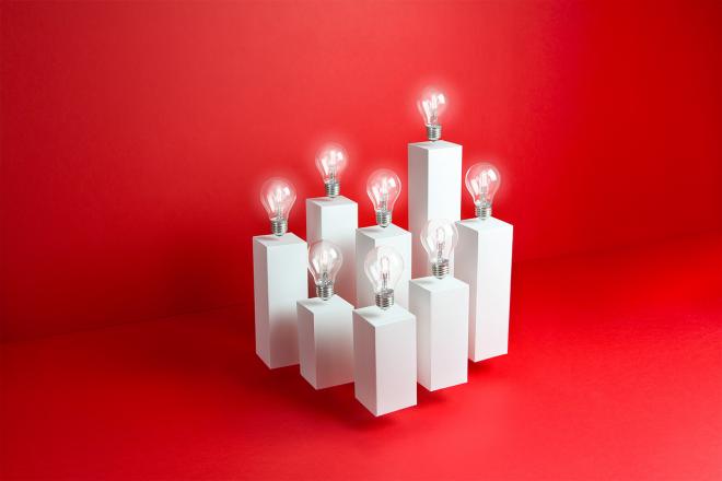 bulb advertising crafts ideas