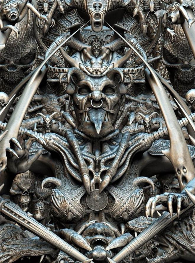 monster 3d character design