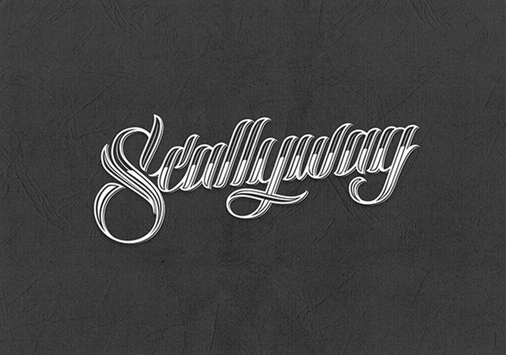 4 calligraphy typography designs by mateusz witczak