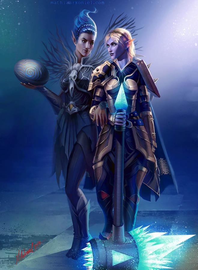 couple digital art