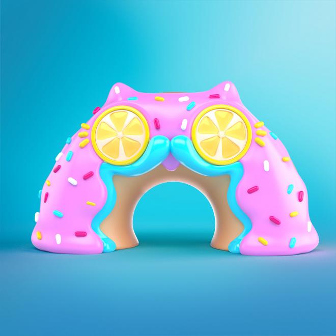 doughcat 3d models