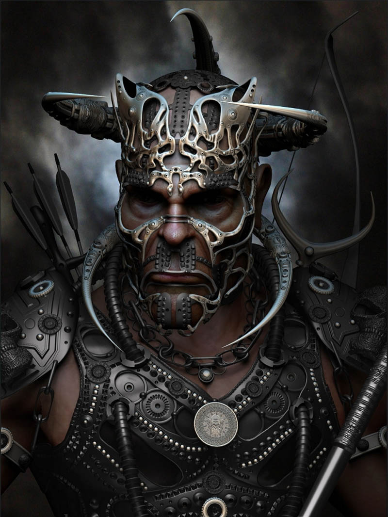 5 monster 3d character design by calum andrews