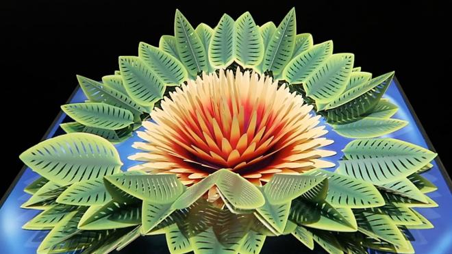 paper pop up card sculptures