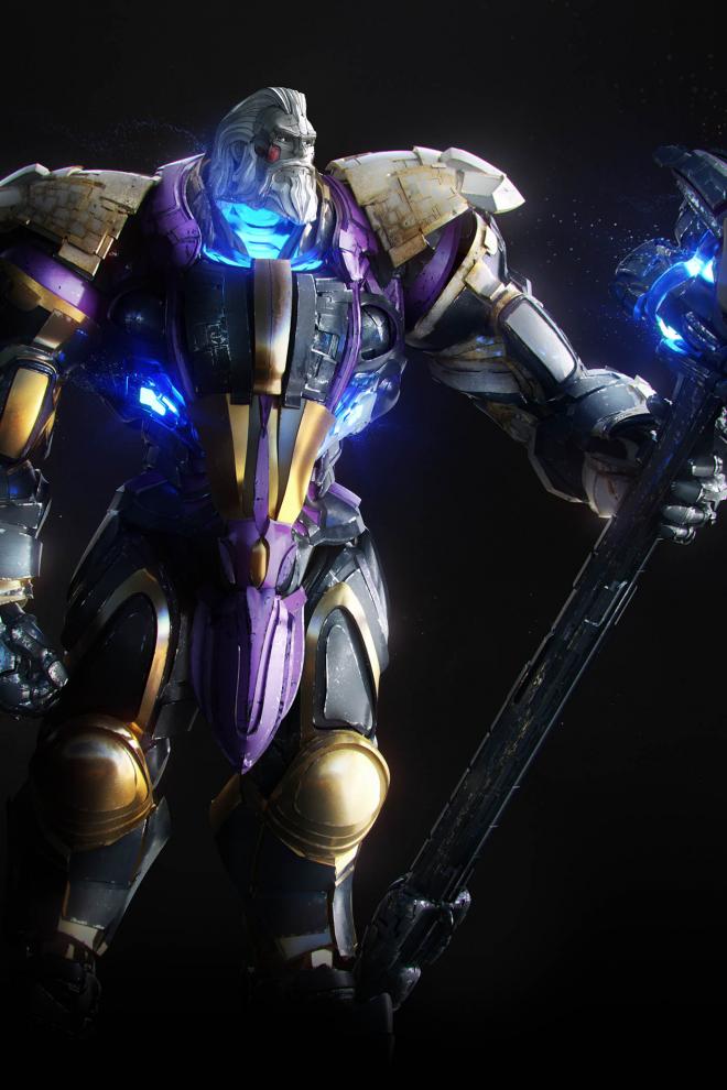 reinhardt digital game character designs