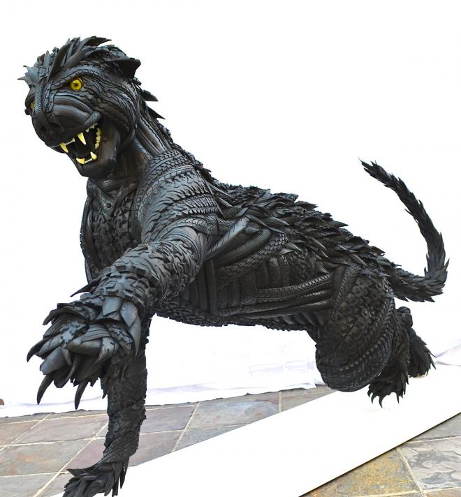 tire sculpture