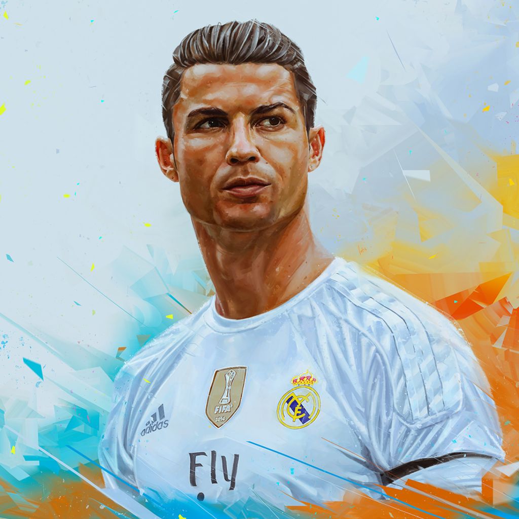 6 soccer digital painting by denis gonchar