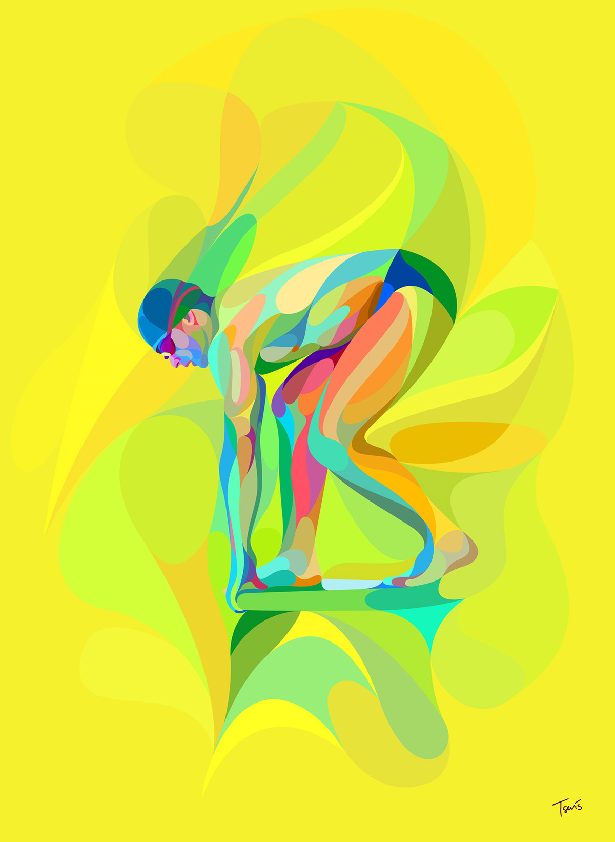 6 sports digital art by charis tsevis
