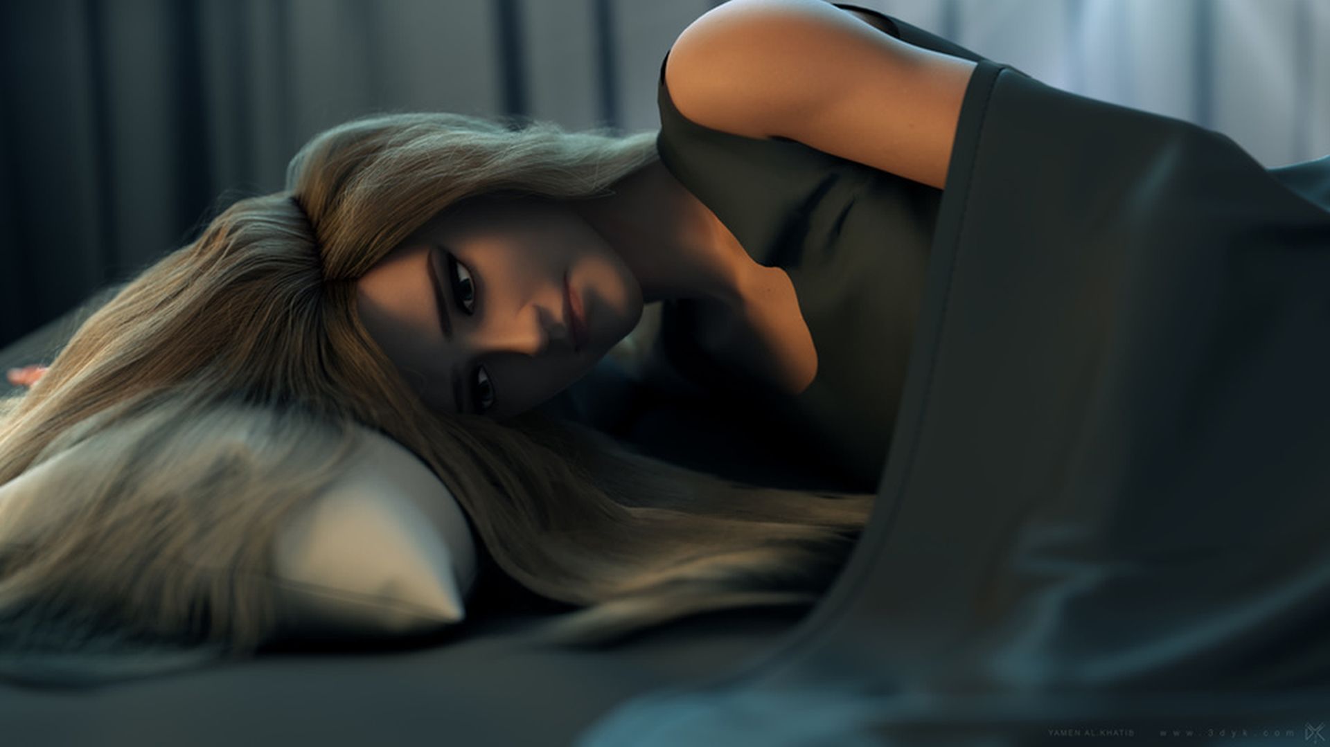 7 3d models by yamen alkhatib