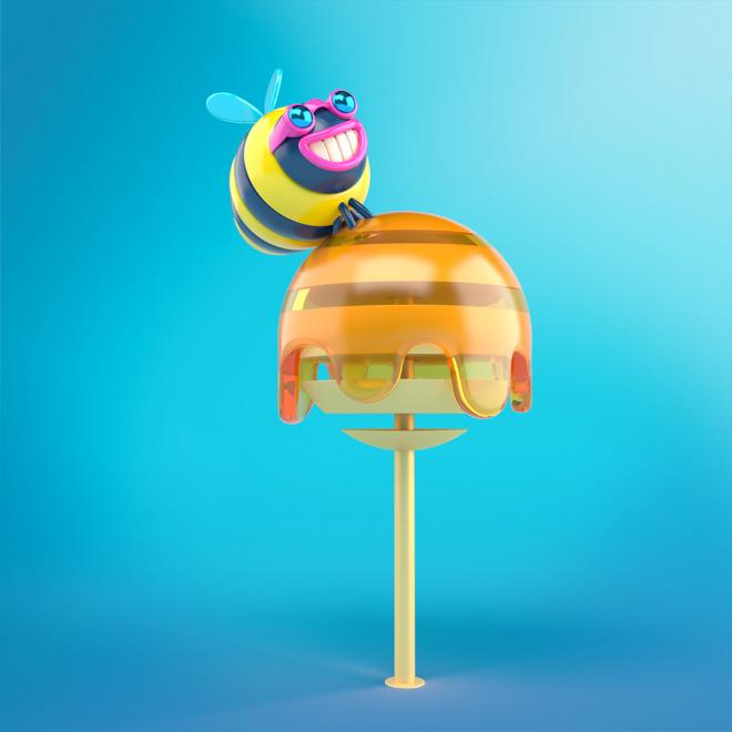 honeybee 3d models