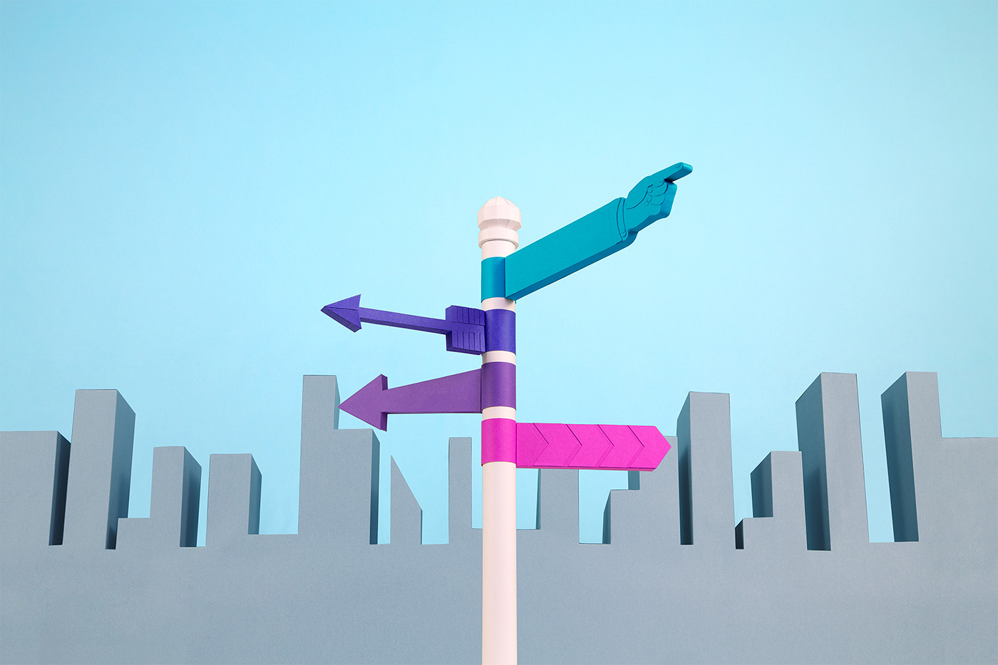 7 turns advertising crafts ideas by noelia lozano