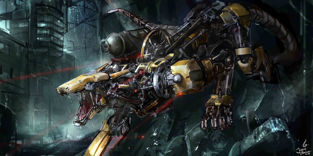 mark digital painting game characters by travis anderson