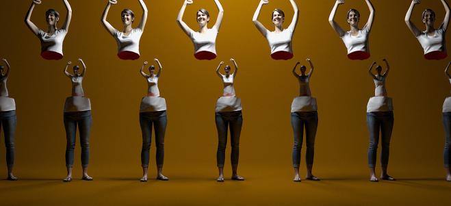 people motion graphics animation