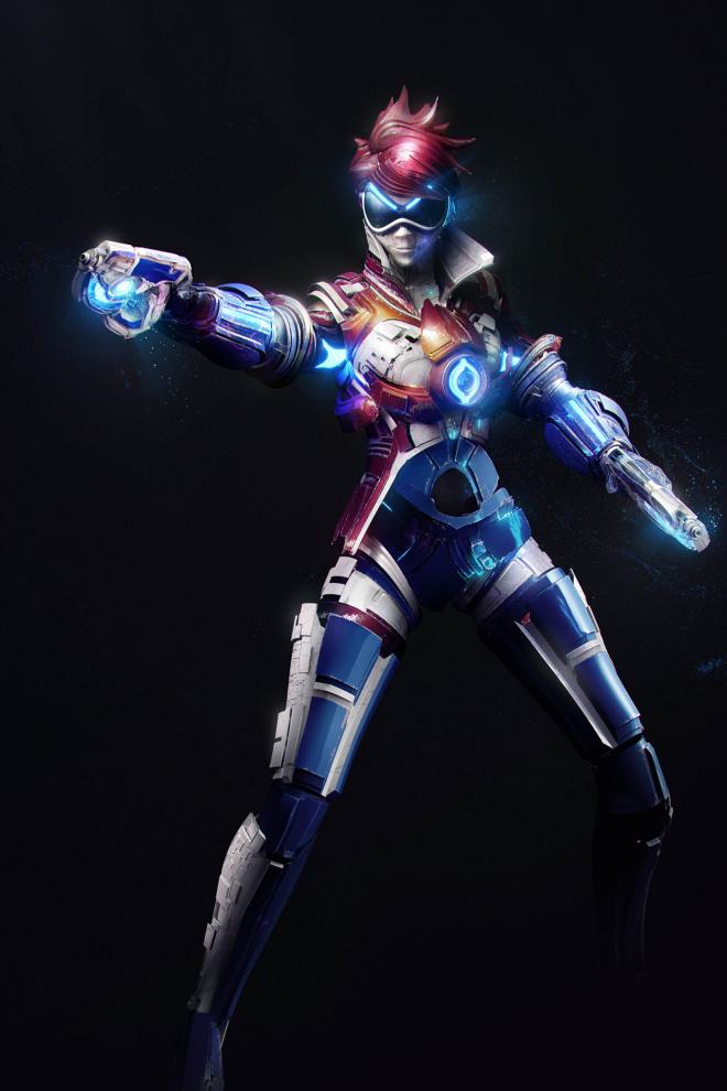 tracer digital game character designs