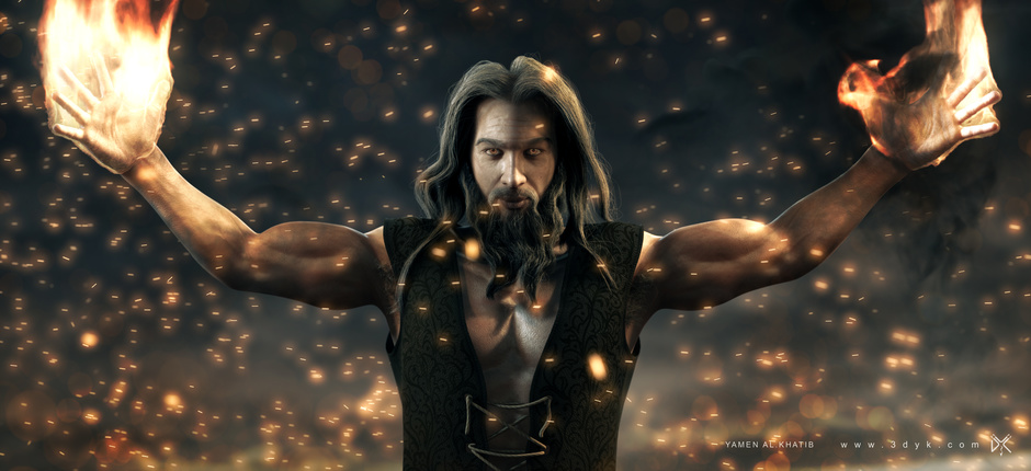 9 3d models by yamen alkhatib