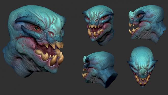 astrosaurian 3d model