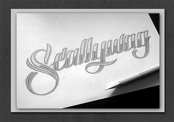 9 calligraphy typography designs by mateusz witczak
