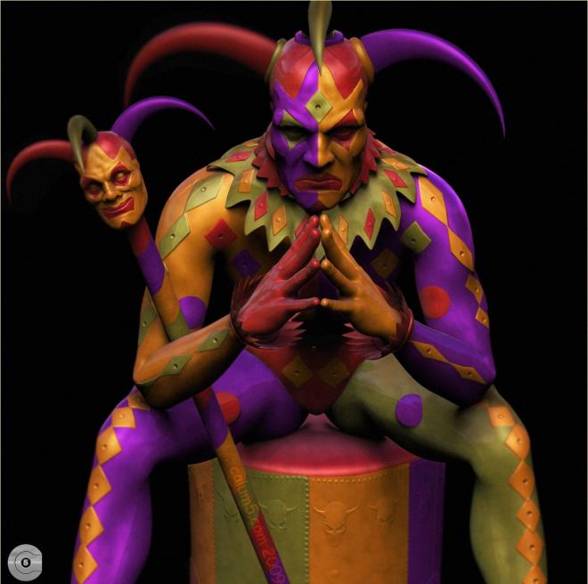 monster 3d character design
