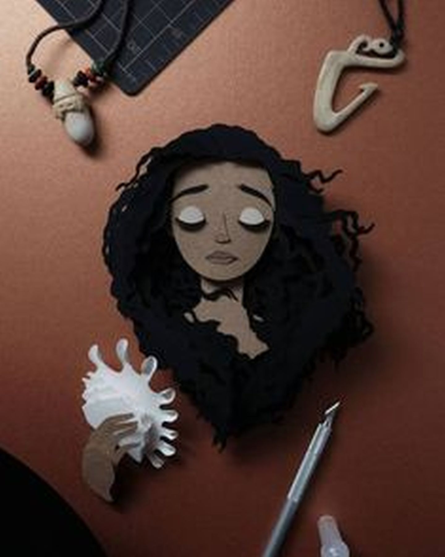 10 paper cut sculptures by john