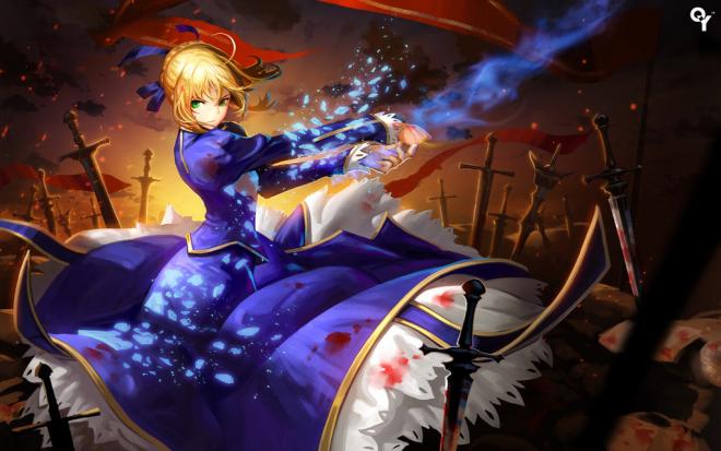 saber digital art
