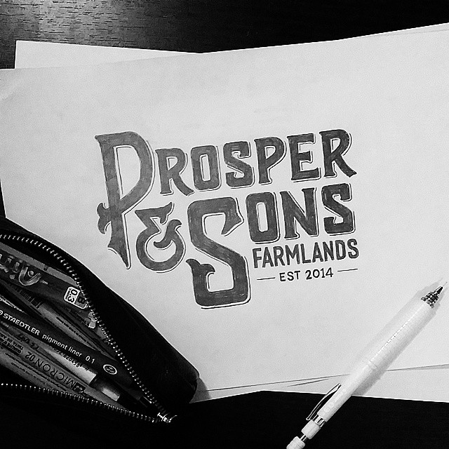 12 prosper typography by amadus malmen