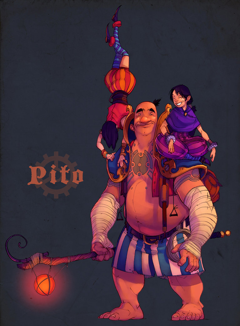 15 digital character illustration by nicholaskole