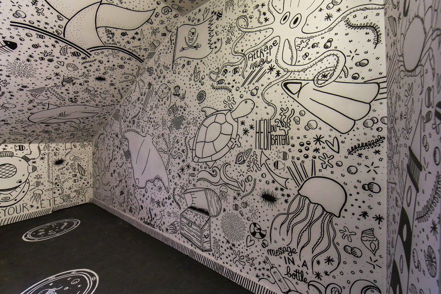 2 graffiti art work paris