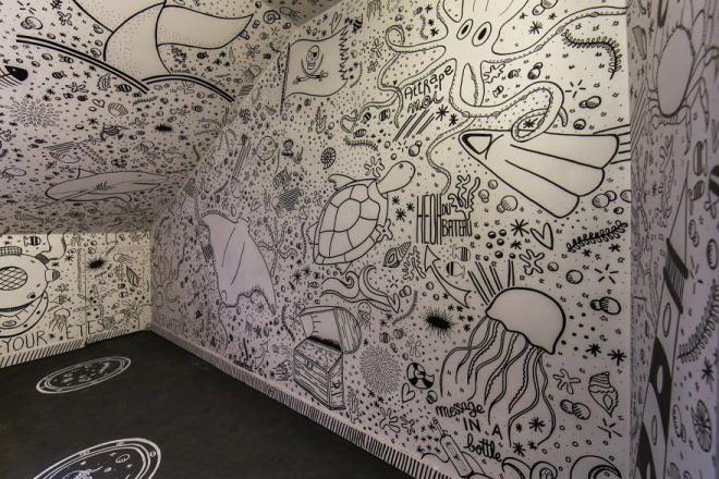 graffiti art work paris
