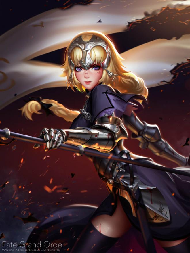 jeannedarc digital art