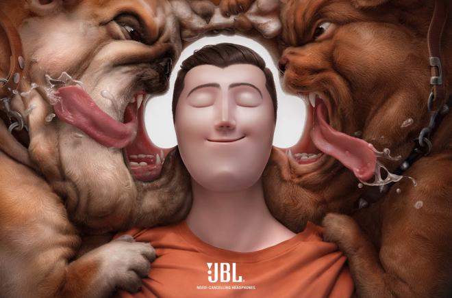jbl speaker digital art
