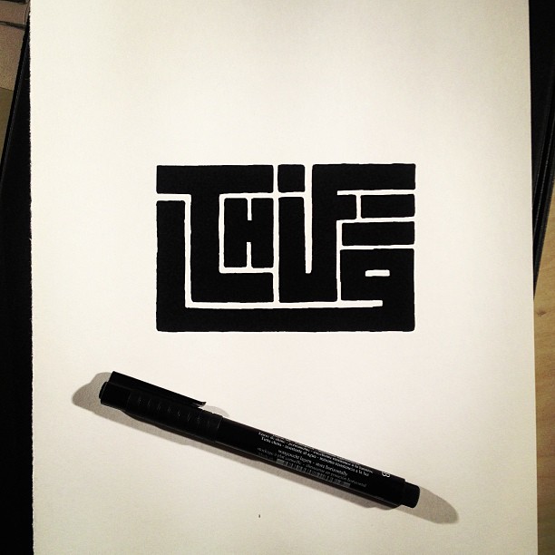 5 bright typography by amadus malmen