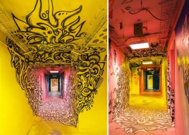 graffiti art work paris