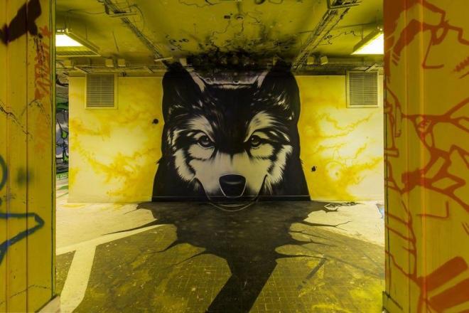 graffiti art work paris