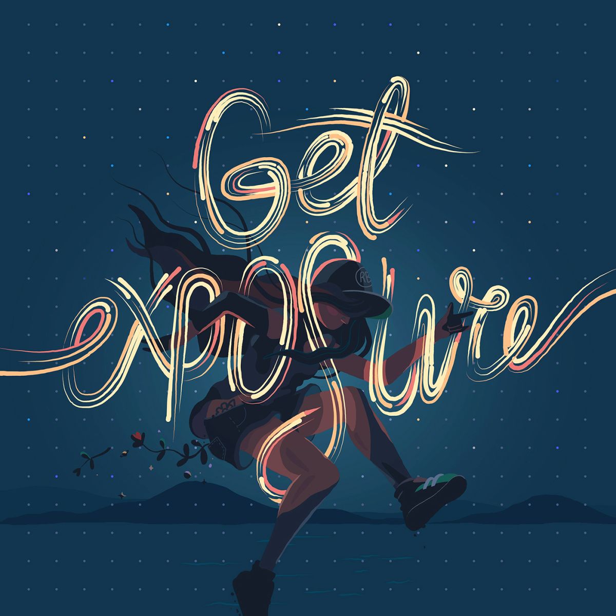 8 creative typography design poster by lena