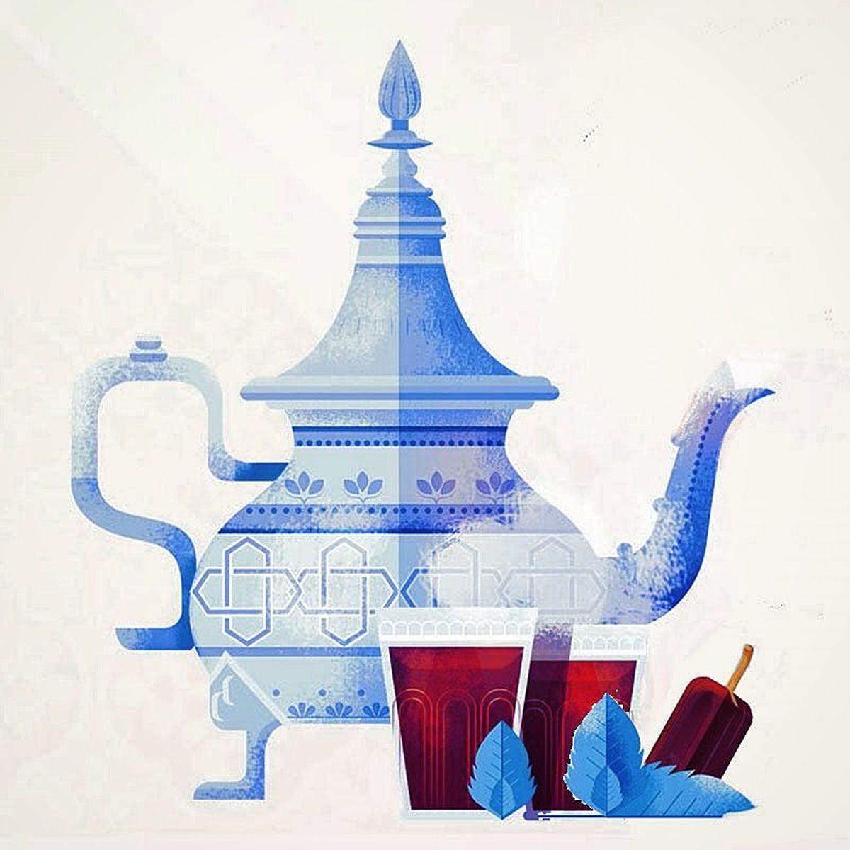 8 digital illustrations by maite franchi
