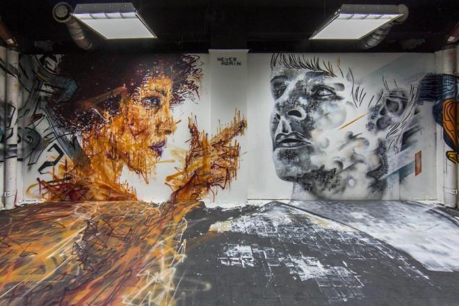 graffiti art work paris