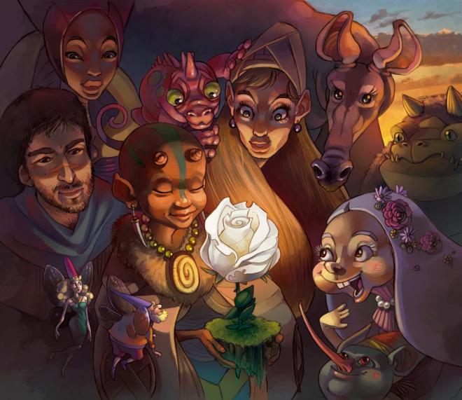 digital illustrations aitor prieto
