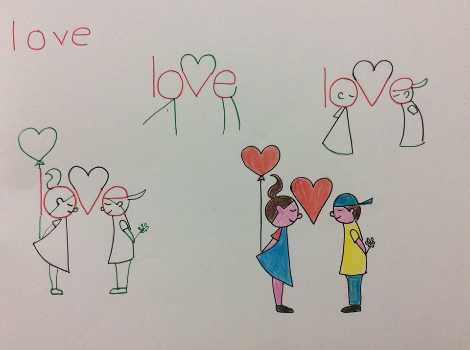 1 love wordtoon by archidesiign